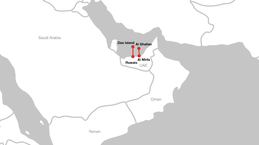Hitachi Energy remporte un contrat majeur pour un réseau de transport d'électricité sous-marin dans la région du Moyen Orient et Afrique du Nord, et contribue ainsi au futur énergétique d’Abu Dhabi